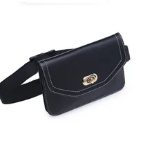 Корейская версия модная женская маленькая поясная сумка PU кожаная поясная сумка чехол для сотового телефона женская сумка через плечо