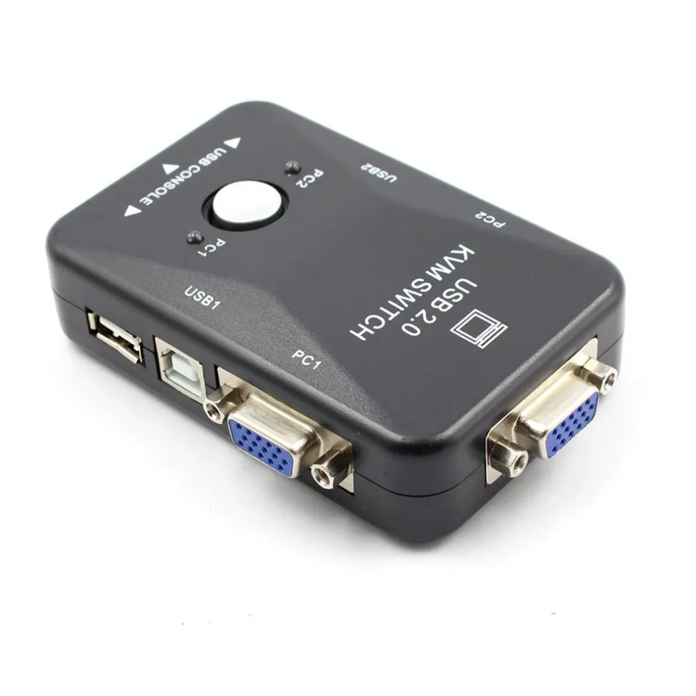 VGA manual switcher two into one out VGA switcher 2 in 1