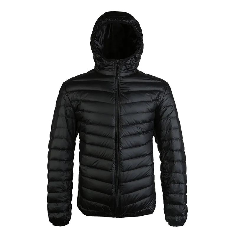 Новое поступление, мужская куртка на утином пуху, осенне-зимнее теплое пальто, мужской светильник, тонкая куртка на утином пуху, пальто, LM005
