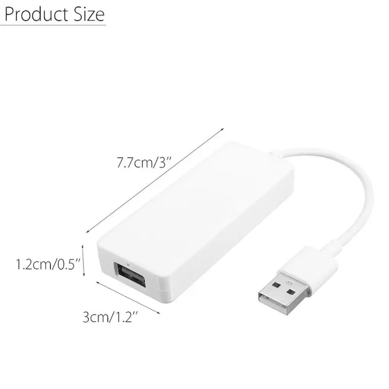 Mini Portable USB CarPlay Smart Auto Link Dongle Car Link Stick for Apple Android Navigation Music Player for iPhone Android Sma