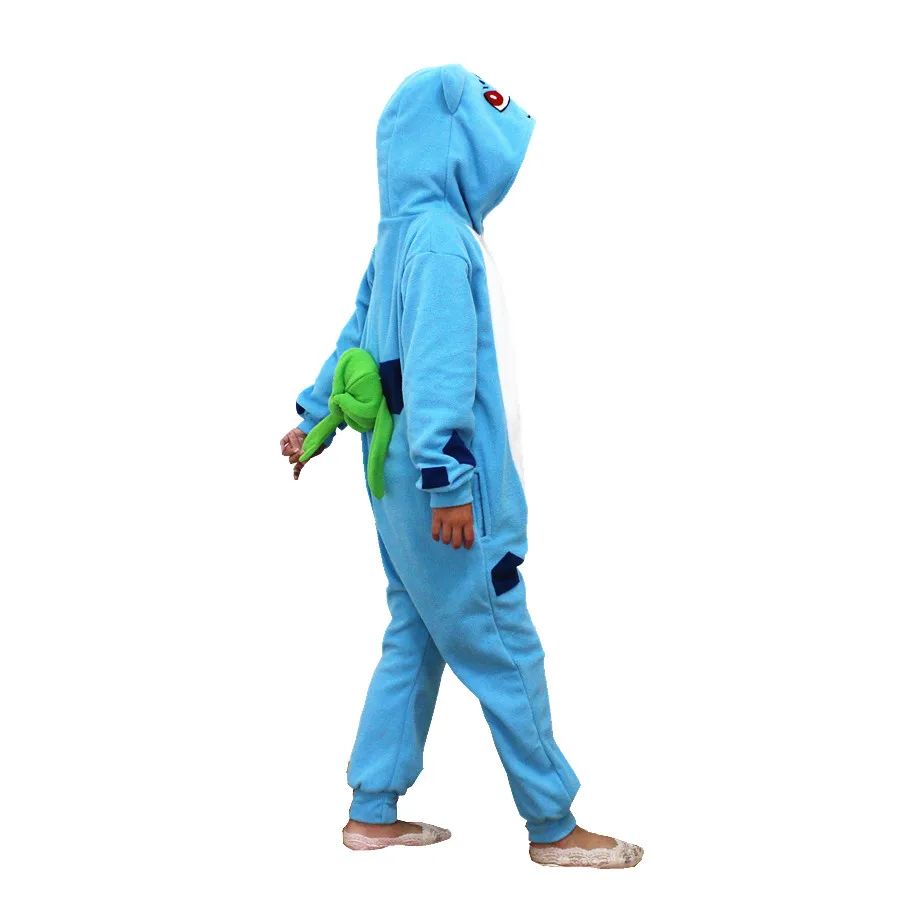 Children Sleepwear Pokemon Bulbasaur Cosplay Kigurumi Costume
