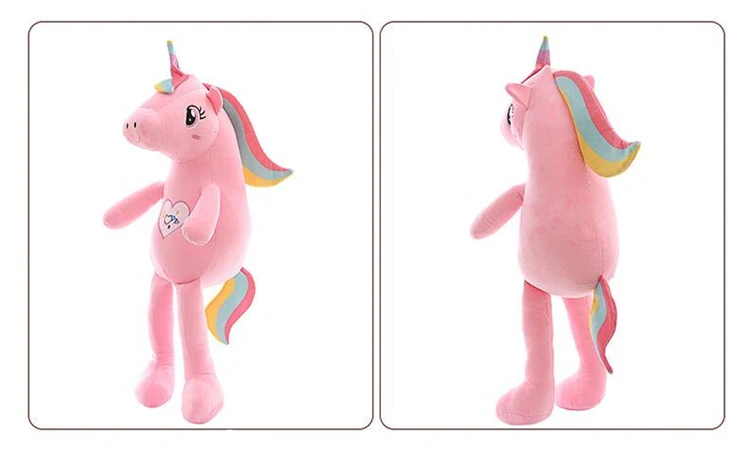 Large Rainbow Unicorn Plush Toy -Unicorn Fashion