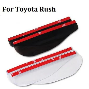 

car styling New arrival 2pc The rain eyebrow rearview mirror,rearview mirror rain gear,for Toyota Rush car styling
