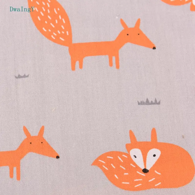DwaIngY мультфильм серии Twill хлопчатобумажная ткань для лоскутного шитья DIY &