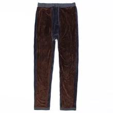 Новое поступление двойной слой мужской теплые штаны зимние Утепленные леггинсы бархатные теплые мужские подштанники Большие размеры 3XL 4XL 5XL 6XL 7XL