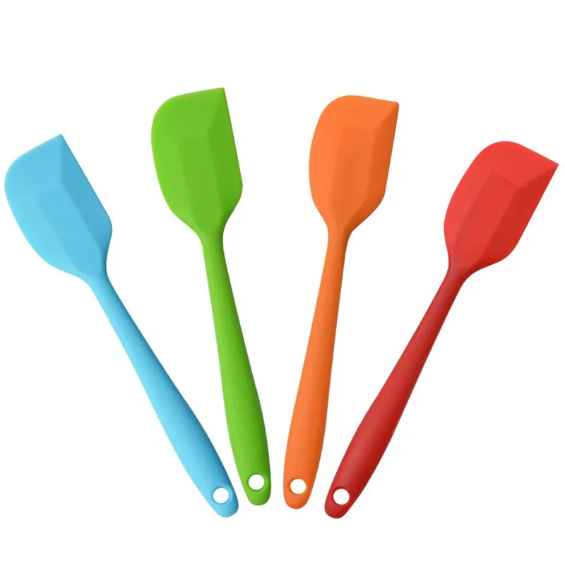 Silicone Spatula Heat Resistant Non Stick Flexible Rubber With Solid