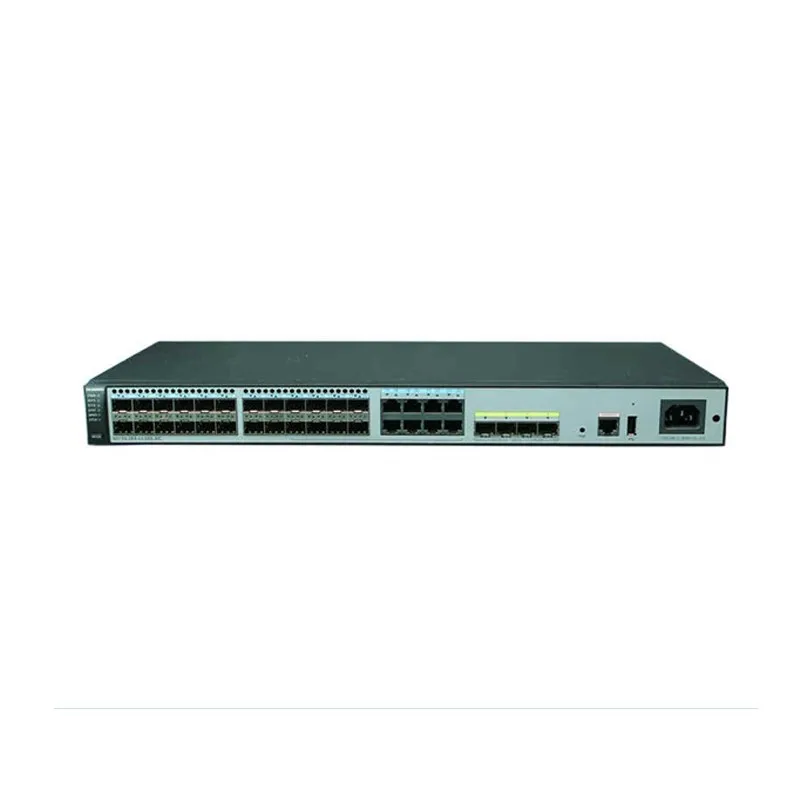 S5720S-28X-LI-24S-AC(24 концерта для программирования в производственных условиях, 8 из которых являются двухцелевые мужские солнцезащитные очки 10/100/1000 или для программирования в производственных условиях, 4 10 концерта, программированием в производственных условиях+, переменный ток, 110/220 V, с передним доступом