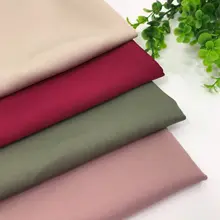 Однотонный, из полиэстра саржевого шифона ткани для одежды ремесла Ткань DIY Шитье шифон рубашка брюки ткань для пошива одежды ткань