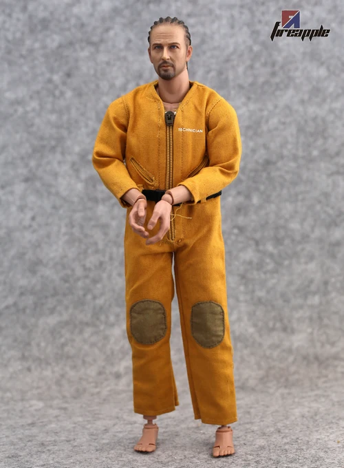 

12 inch dolls 1/6 soldiers Siamese clothes can be D prisoners engineers DIY CS hostage 1 to 6 prison clothes Action Figures