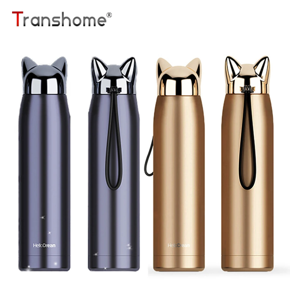 

Transhome Thermos Bottle Of Stainless Steel Vacuum Thermos Flask Water Bottle Thermos Mug Coffee Cup Travel Vacuum Flask Cup