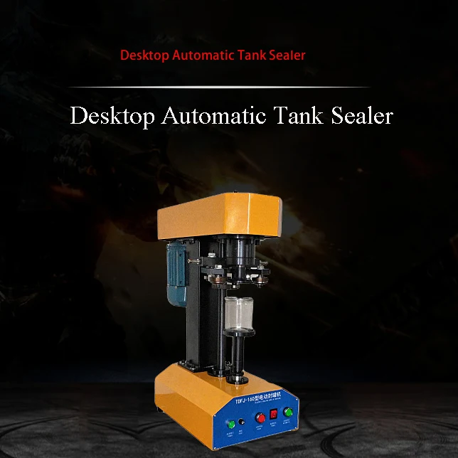 

Desktop Automatic can sealing machine for milk powder cans capping machine pet cans closing machine Beer cans sealer