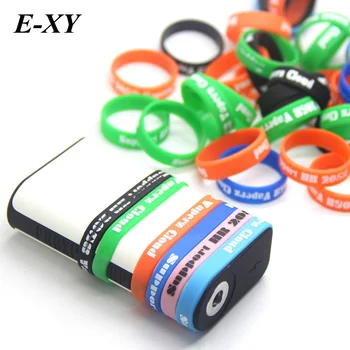 

E-XY Box MOD Rings Non-Skid Ring Silicon Rubber Band for Box Mod Non Slip Decorative and Protection Resistance Bands for vape