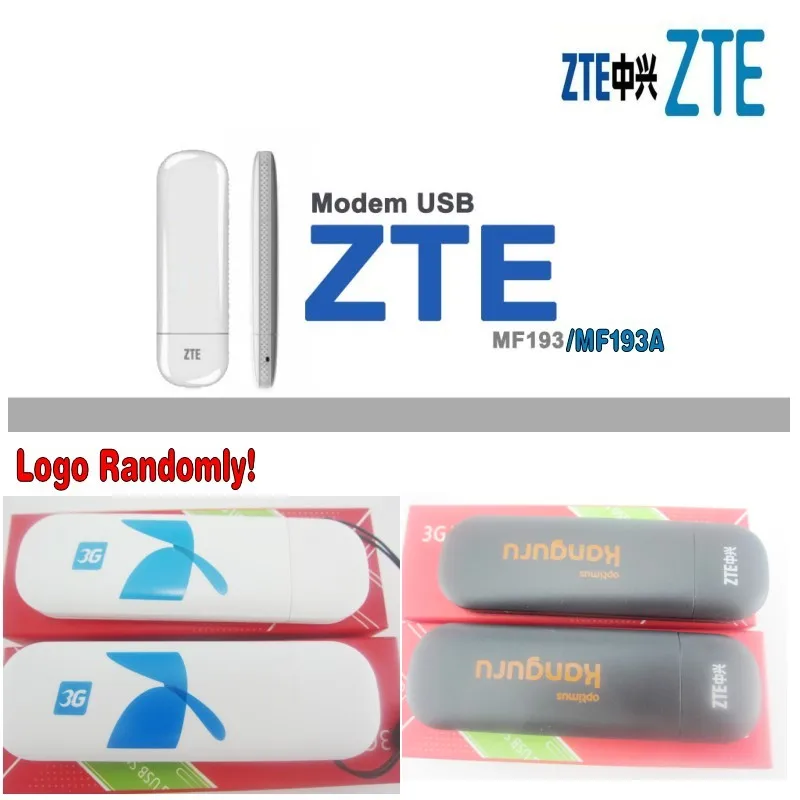 

ZTE MF193/MF193A 3G USB Modem