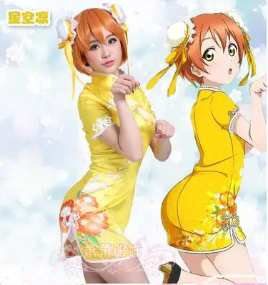 Love Live Nico Yazawa; Minami Kotori; Эли аясе Тодзе Нозоми в стиле Kousaka Honoka; Rin Hoshizora костюм-Чонсам для косплея платье для выступлений на сцене - Цвет: Style 6