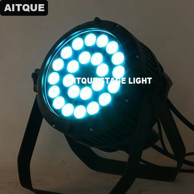 4 шт. осветительное оборудование ди-джеев led par 24x10 Вт Водонепроницаемый led par can rgbw power led 10 Вт led par Наружный свет