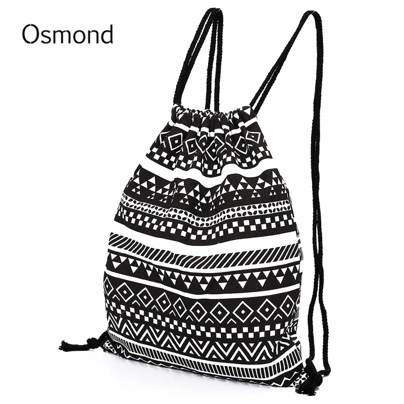 Osmond Backpack Women National Canvas Backpacks For Teenage Girls