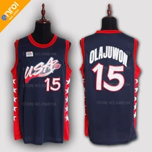 

Throwback Olajuwon 15 O'Neal 13 Penny Hardaway 6 Karl Malone 11 Reggie Miller 10 Grant Hill 5 Team 1996 USA Basketball Jersey