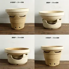 Коммерческий японский сухой горшок характеристика Ресторан уголь Отопление глиняная печь барбекю плита керамическая алкоголь небольшой котел