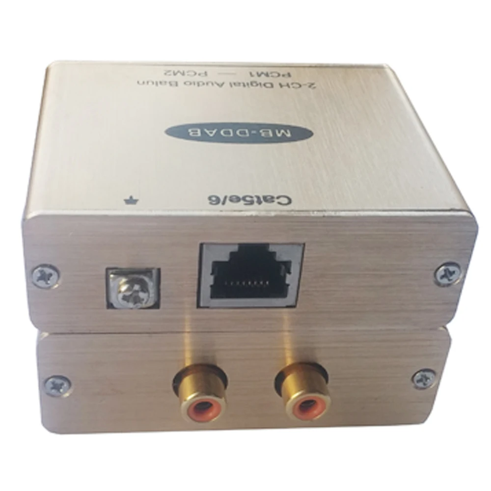Dolby,DTS Coaxial Digital Audio Extender Over Cat5e/6 Cable SPDIF