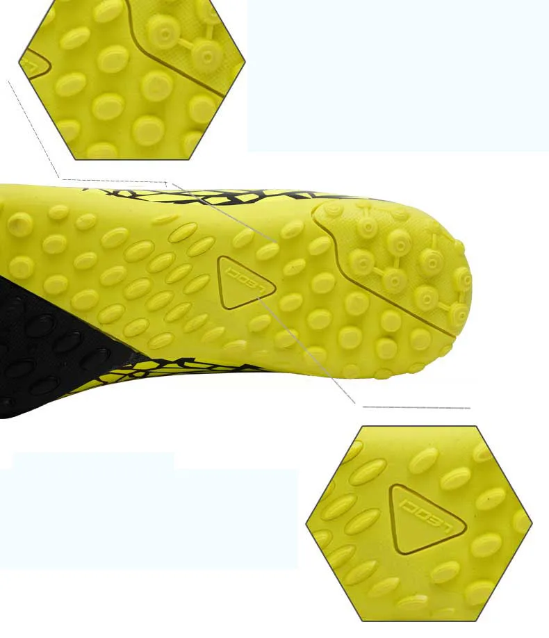 Мужской, футбол противоскользящие наклейки на подошву для обуви дети Крытый газон футбольная обувь мальчик TF Жесткий Корт кроссовки