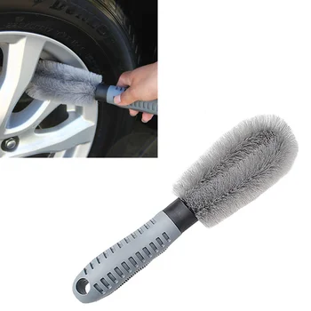 

Car Cleaning Brush Wheel Rims Tire Washing Brush Auto Car Wash Tools for Fiat Panda Bravo Punto Linea Croma 500 595