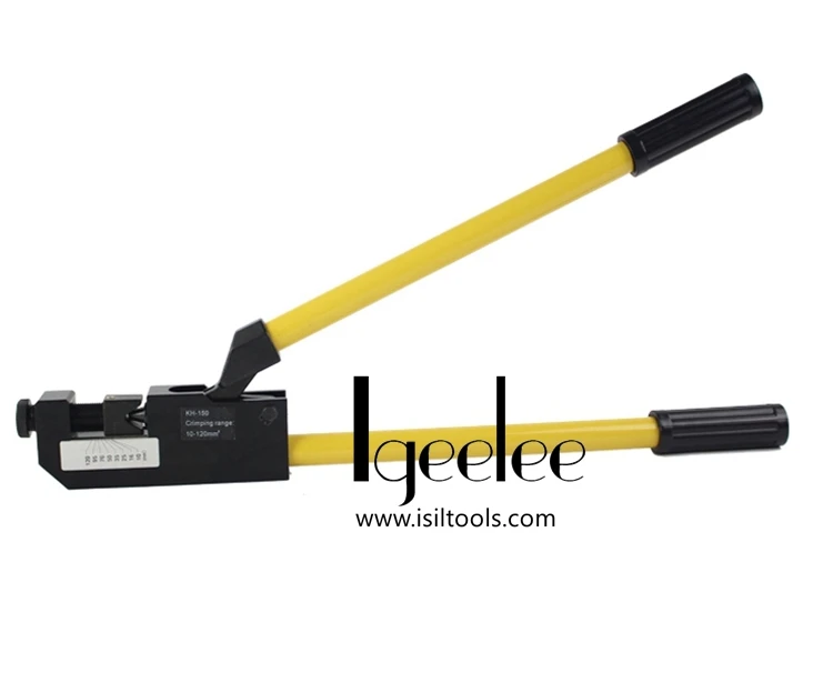 

iGeelee 10-120MM2 Manual Crimping Tool KH-150 Manual Crimping Plier Wire Crimping Tool Wire Compression Tool with long handle