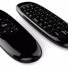 2,4 ГГц Беспроводная игровая клавиатура гироскоп Fly Air mouse EW05 C120 игровая клавиатура Android пульт дистанционного управления для Smart Tv Box Мини ПК