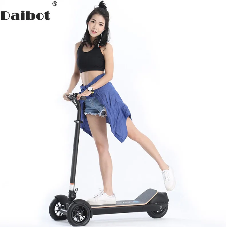  Daibot Electric Scooter 48V Three Wheel Electric Scooters 8.5 Inch 450W ES Board Foldable Kick Scoo