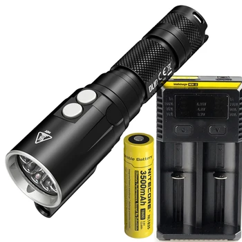 Price Diving Flashlight NITECORE DL10 XP-L HI V3 LED MAX. 1000LM Waterproof 30m Diving Light Underwater Torch + 18650 3500mAh Battery