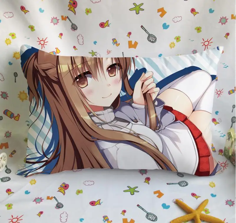 (40X60)BZ003- Sexy SAO Sword Art Online Bedding Throw Pillow Case Sofa cushions