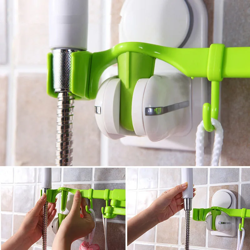 New Arrival Multi purpose Rotatable Plastic Towel Rack Bathroom Shelf