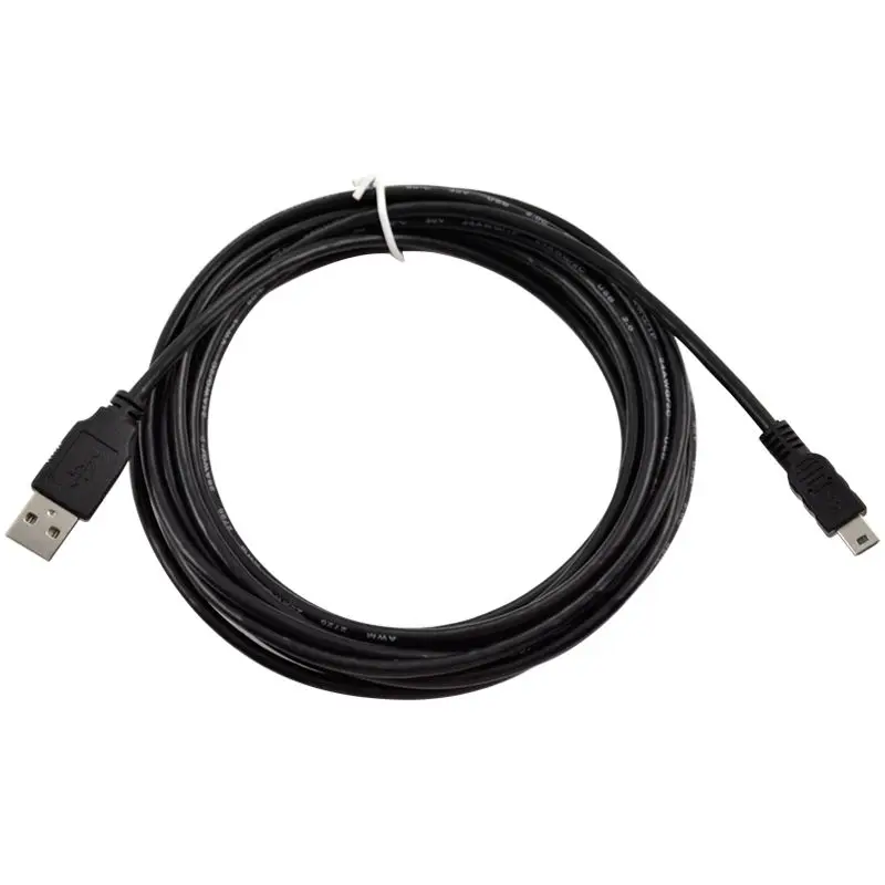 Danspeed Премиум 15FT 4 5 м USB 2 0 Тип Папа папа мини b 5Pin мужской направляющие разъёмы