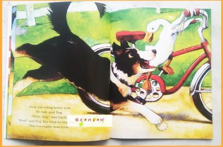 Free shipping Children English picture book David Shannon classic picture book Duck on a Bike author Kedik Award Free shipping Children English picture book David Shannon classic picture book Duck on a Bike author Kedik Award