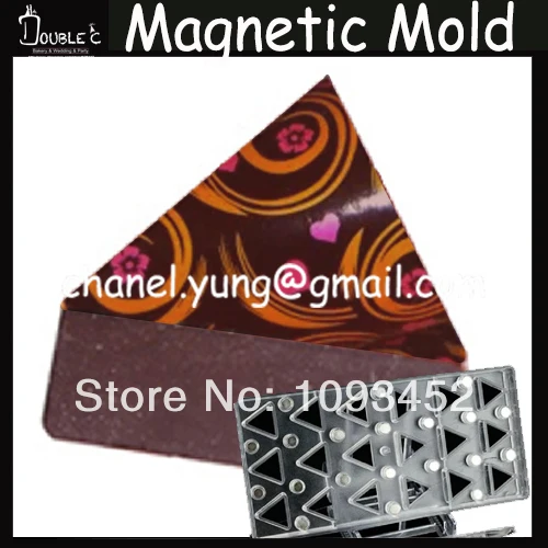 

18pc Shape Chocolate Stainless Magnetic Mold with Chocolate Transfer Sheet,DIY Handmade Chocolate Mold,Chocolate Tools