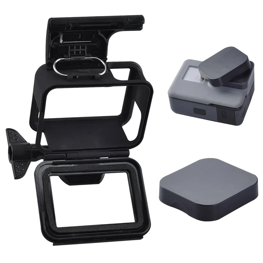 Стандартный спортивные Камера Рамки крепление Пластик Камера защитный Корпус и крышка объектива для GoPro Hero 5