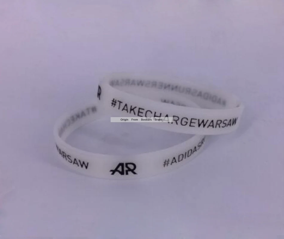 

Luminous Hologram Custom Glow in the Dark Gifts Silicone Bracelets With Logo Imprint Promotion Power Rubber wristband
