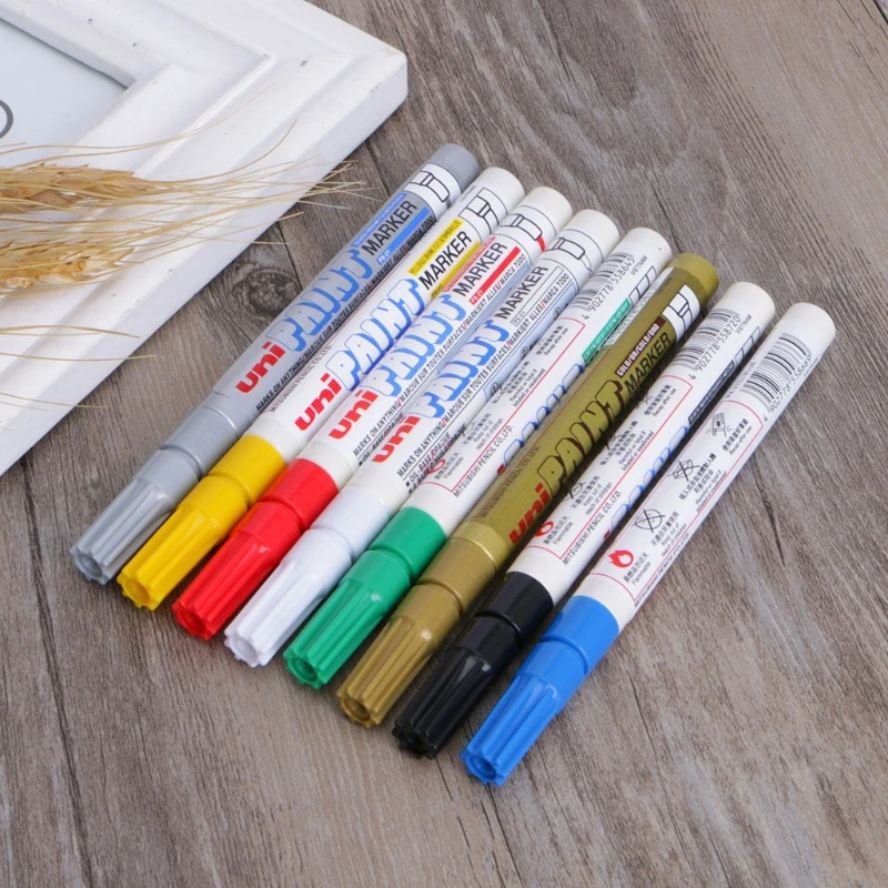 Краски маркер ручки тонкие советы водонепроницаемый искусство Перманентный на масляной основе DIY Ремесло Декор