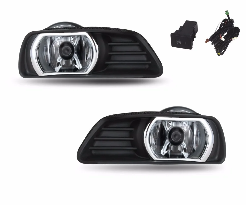 

Fog light for Toyota Camry Halogen H11 Bulb for 2004- 2009 car light assembly Front Driving Lamps +Wiring Kit PAIR 276