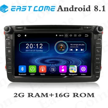 

1024*600 Quad Core Android 8.1 Car DVD Multimedia For Volkswagen Passat B6 Tiguan Golf Skoda Yeti Superb Car Radio GPS Autoradio
