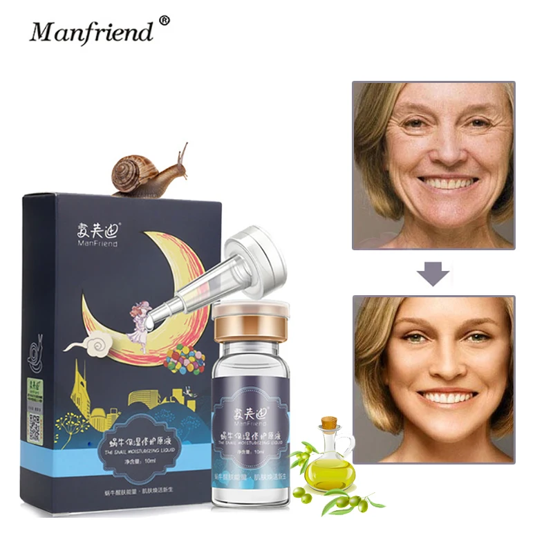 Skin Care The Snail Moisturizing Liquid Face Essence Acne Treatment