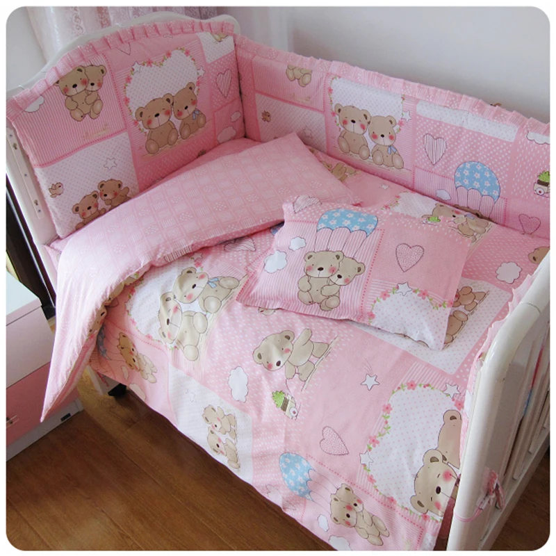 Hot Sale 10 Piece /Set 100% Cotton Baby bedding Sets ,Boy And Girl Bedding Sets,Newborn babies bedding Sets