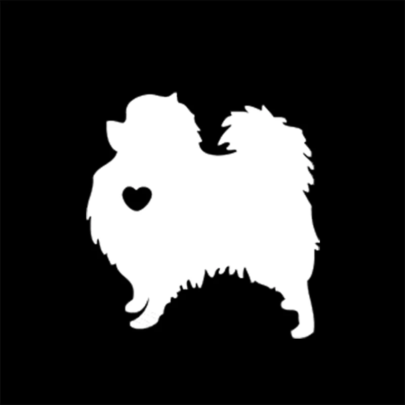 I Love My Pomeranian Dog автомобильные наклейки с животными водонепроницаемые для