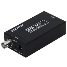 HDMI SDI Converter 3G Full HD 1080P SDI to HDMI Adapter Video Converter with Power Adapter for Driving HDMI Monitors HDMI SDI Converter 3G Full HD 1080P SDI to HDMI Adapter Video Converter with Power Adapter for Driving HDMI Monitors