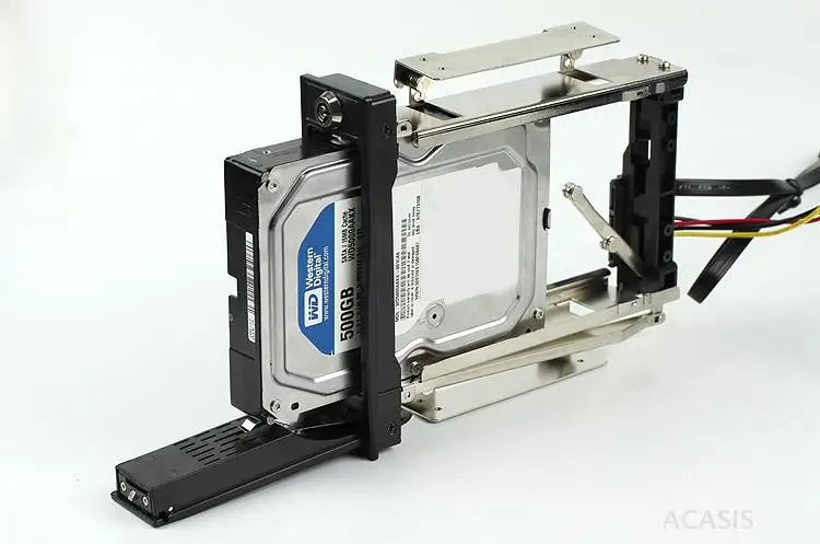 3.5" to 5.25" inch Hard Drive HDD Bulid in Bay Rack Tray