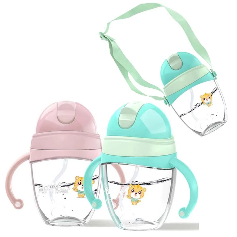 Buy Baby Kids Straw Feeding Cup Tritan Milk Thermos