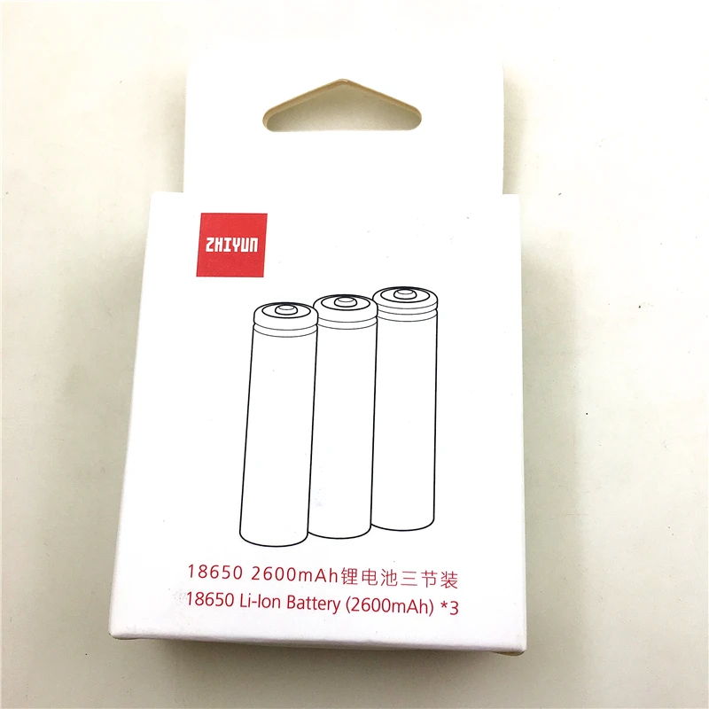 3 шт./компл. 18650 Батарея 2600mAh литий-полимерный Батарея для Zhiyun Crane 3 лаборатории карданный стабилизатор запасных Запчасти аксессуары