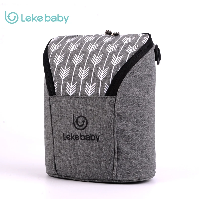 Beste Lekebaby Baby isolatie bag Moederschap Handtas Zuigfles Voedsel Warmer Emmer Vers houden Koeltas voor baby care Mom kids