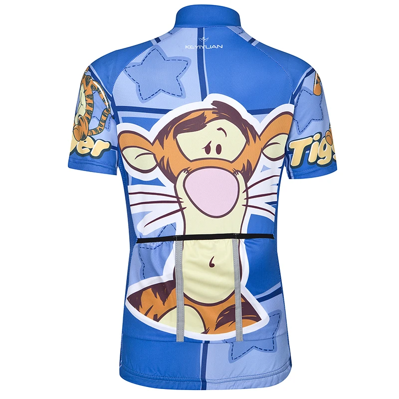 KEYIYUAN, Детская футболка для велоспорта с героями мультфильмов, летняя футболка для велоспорта, mtb pro Team, одежда, топы, ropa ciclismo, Майо, рубашки