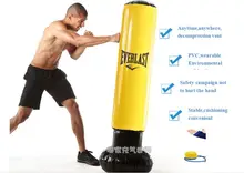 Sport Fitness Entertainment Adult Children Inflatable Tumbler Sandbag Boxing Column Vent Thickened Punching Bag Free Gift