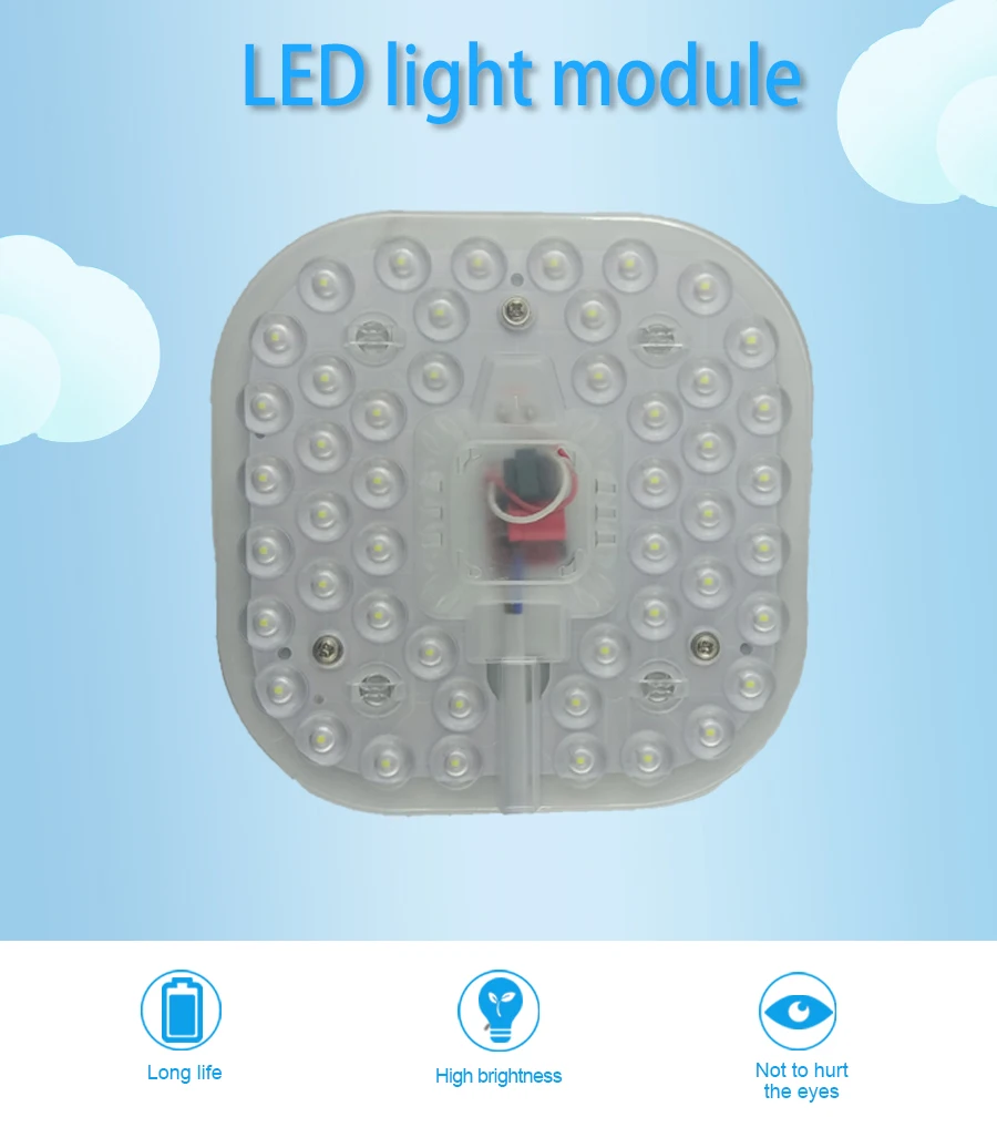 led ceiling light module 220v Square-1